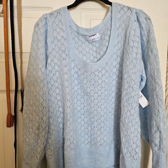 NWT Pointelle Sweater - Picture 1 of 3
